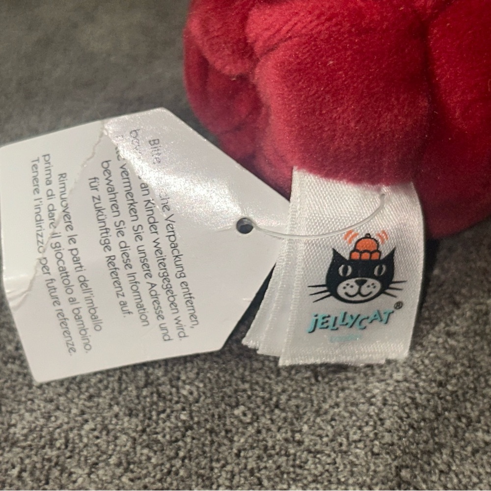 Jellycat Raspberry - Picture 3 of 3